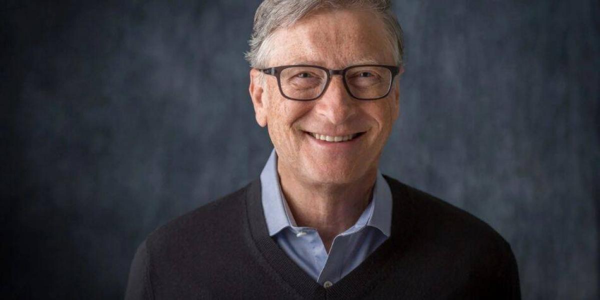 La felicidad de Bill Gates no depende de su dinero, sino de otros aspectos como su familia.