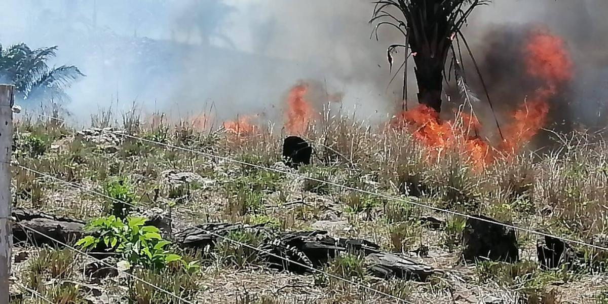 Incendio en Riohacha