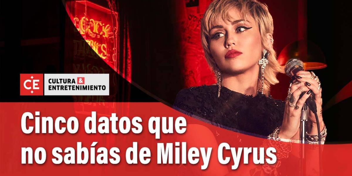 Fundaciones, un nombre diferente, mascotas y enfermedades. Cinco datos que no conocía de Miley Cyrus, quien este lunes 21 de marzo se presenta en Bogotá.