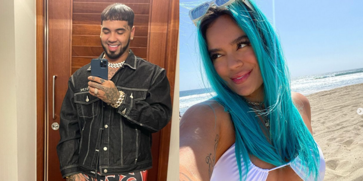 Anuel le dedica canción a Karol G en su cuenta de Instagram