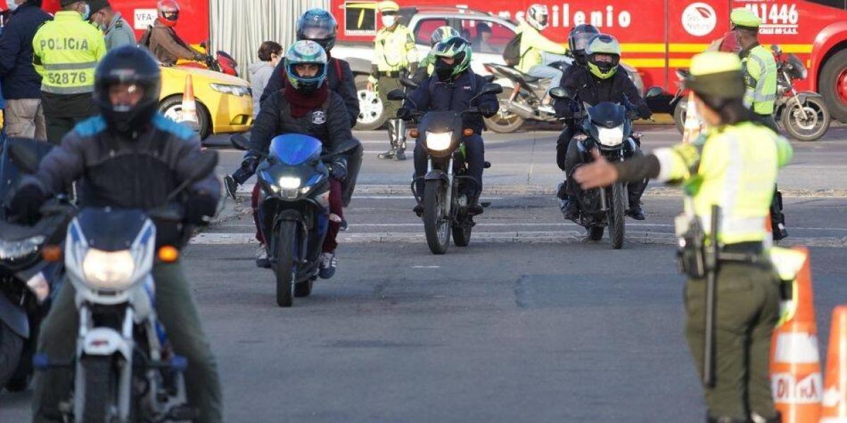 La Alcaldía anunció medidas restrictivas para los motociclistas.