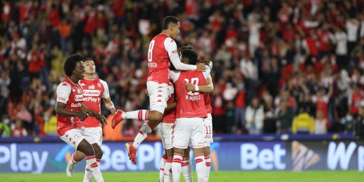 Independiente Santa Fe se metió entre los ocho tras golear a Jaguares.