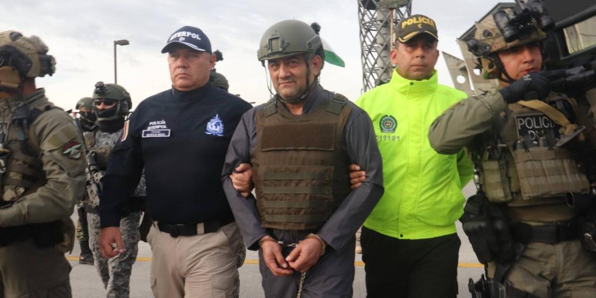 Alias Otoniel fue extraditado a Estados Unidos este miércoles 4 de mayo.
