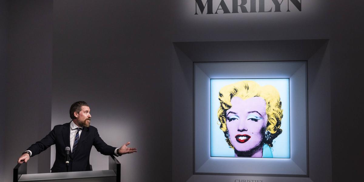 'Shot Sage Blue Marilyn', de Warhol, superaría ‘Las mujeres de Argel’, de Picasso.