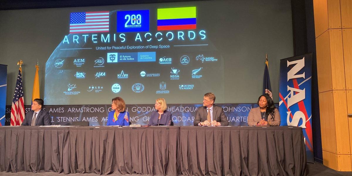 Colombia será miembro del proyecto aeroespacial Artemisa de la Nasa.