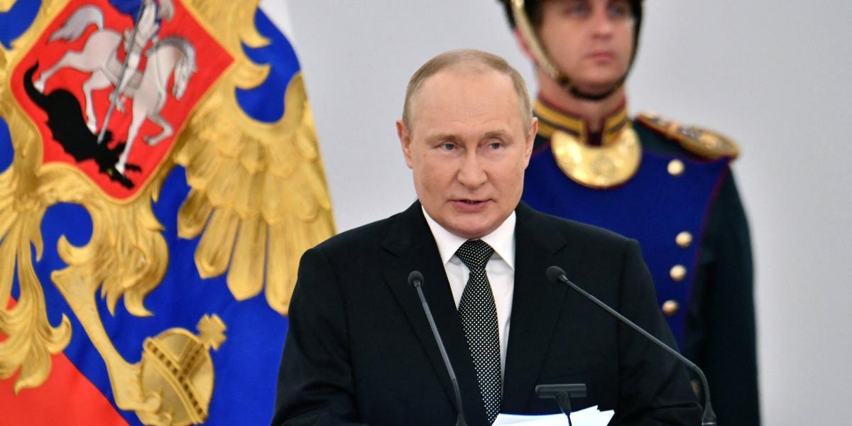 Vladirmir Putin, presidente de Rusia.