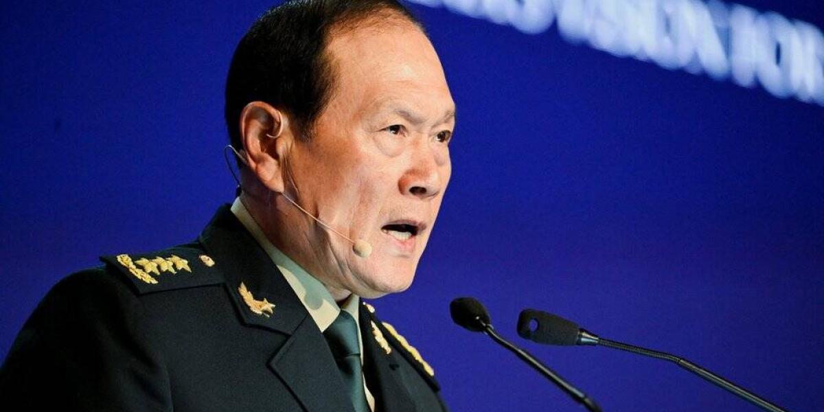 El ministro de Defensa de China criticó a Estados Unidos por sus recientes comentarios sobre Taiwán.