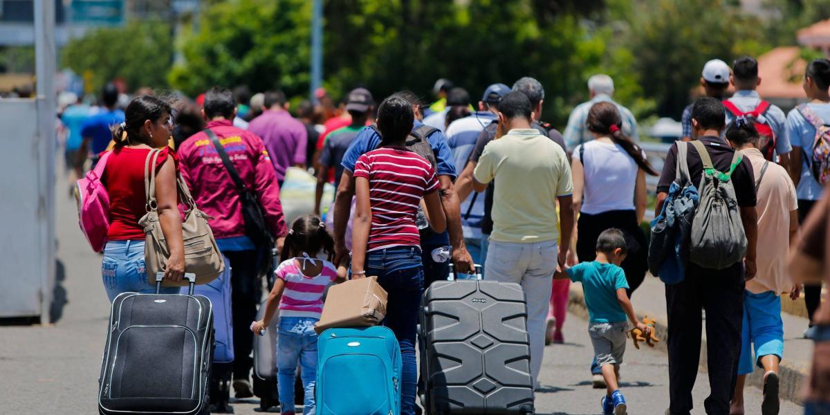 En 2020, 1.650 migrantes venezolanos en Colombia se vieron forzados a desplazarse.