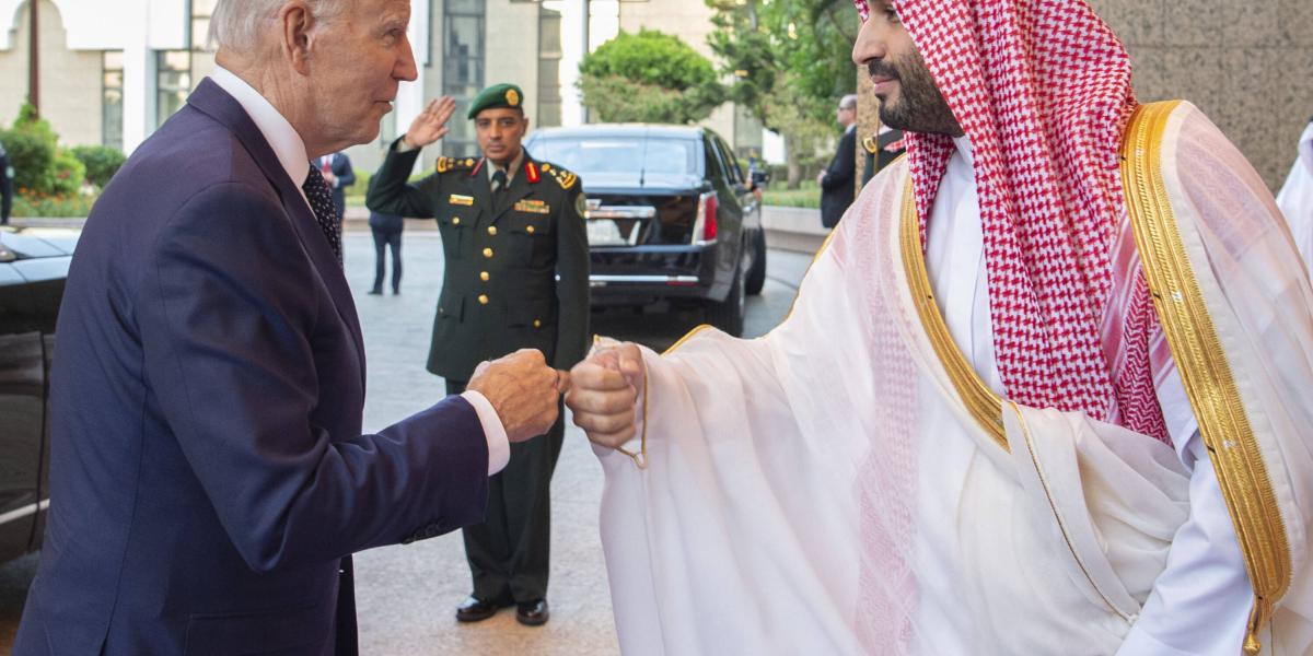 Encuentro entre Joe Biden y Mohamed Bin Salmán