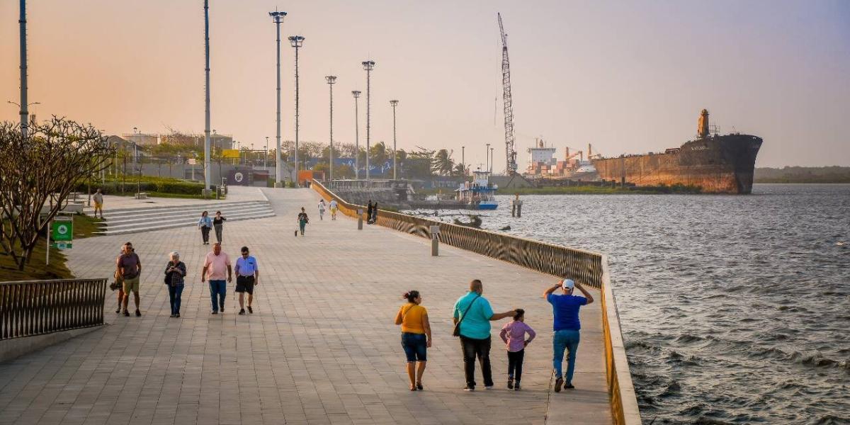 Barranquilla Ampliación Del Gran Malecón Del Río