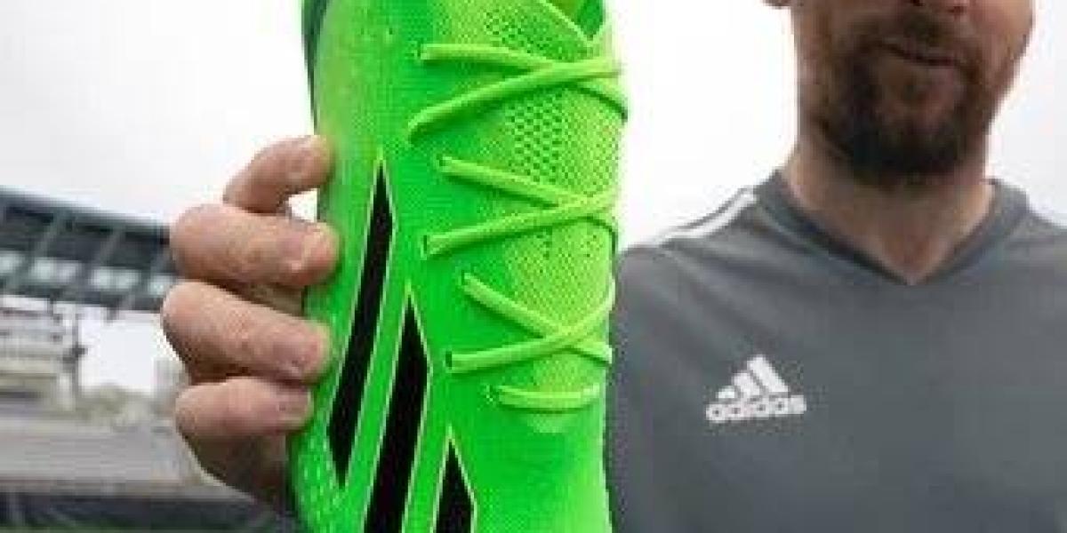 Botines verdes hotsell de messi