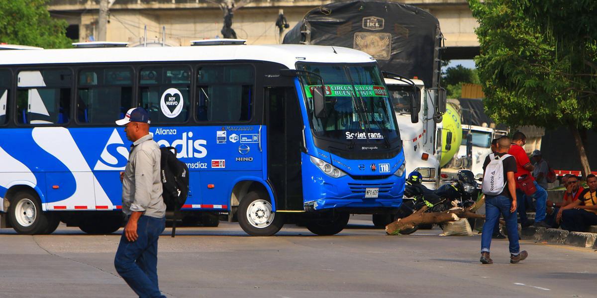 Paro Transporte En Barranquilla Segundo Día De Protestas 5352