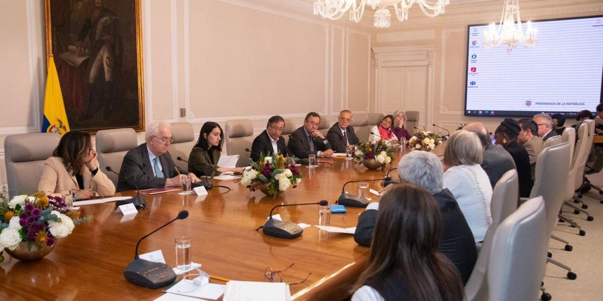 El presidente Gustavo Petro convocó un 'Consejo de Ministros' para la tarde de este lunes.