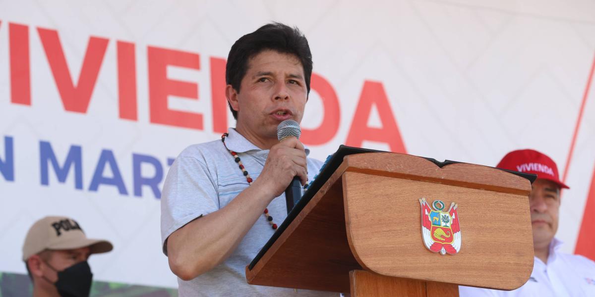 Presidente de Perú, Pedro Castillo.