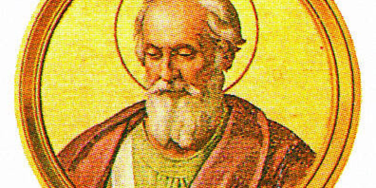 San Eusebio fue Papa durante pocos meses, desde abril del 309.