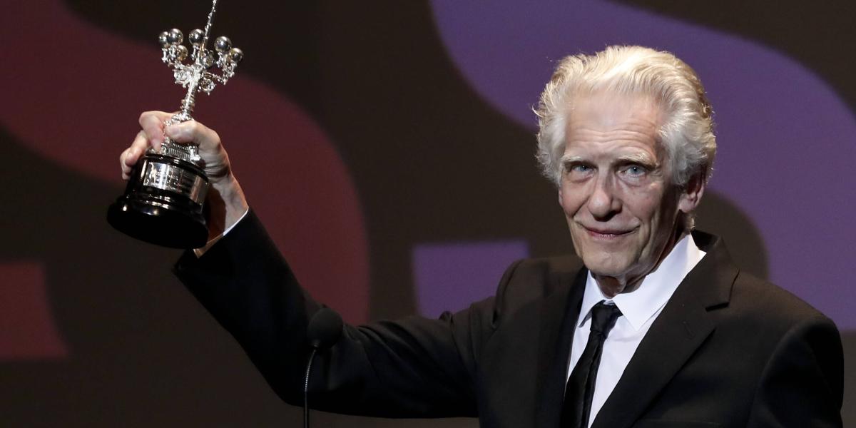 El cineasta David Cronenberg recibe el premio Donostia