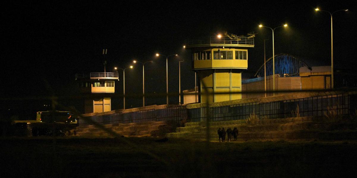 Prisión Regional Sierra Centro Norte Cotopaxi luego de enfrentamientos entre reclusos.