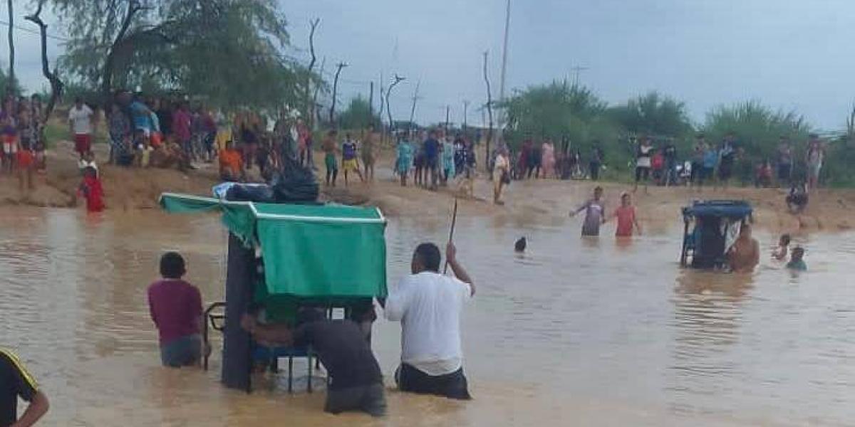Emergencia en Castilletes Guajira