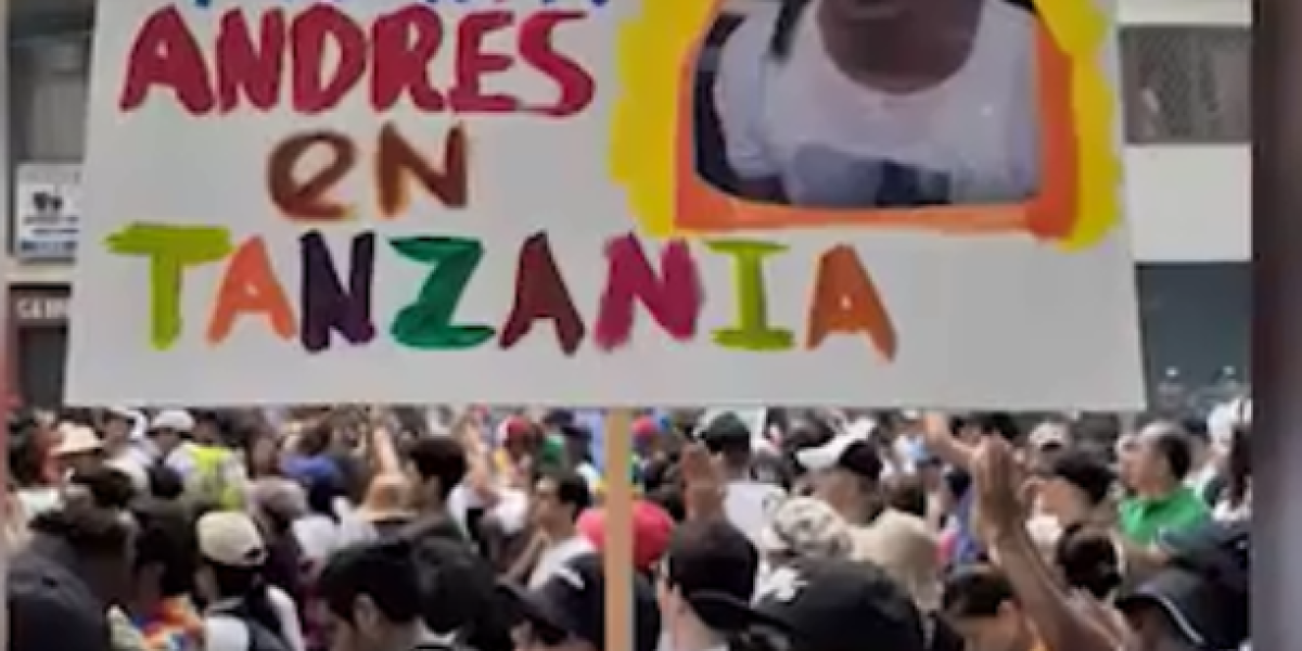 Llamados por libertad de Andrés Felipe Ballesteros, detenido en Tanzania
