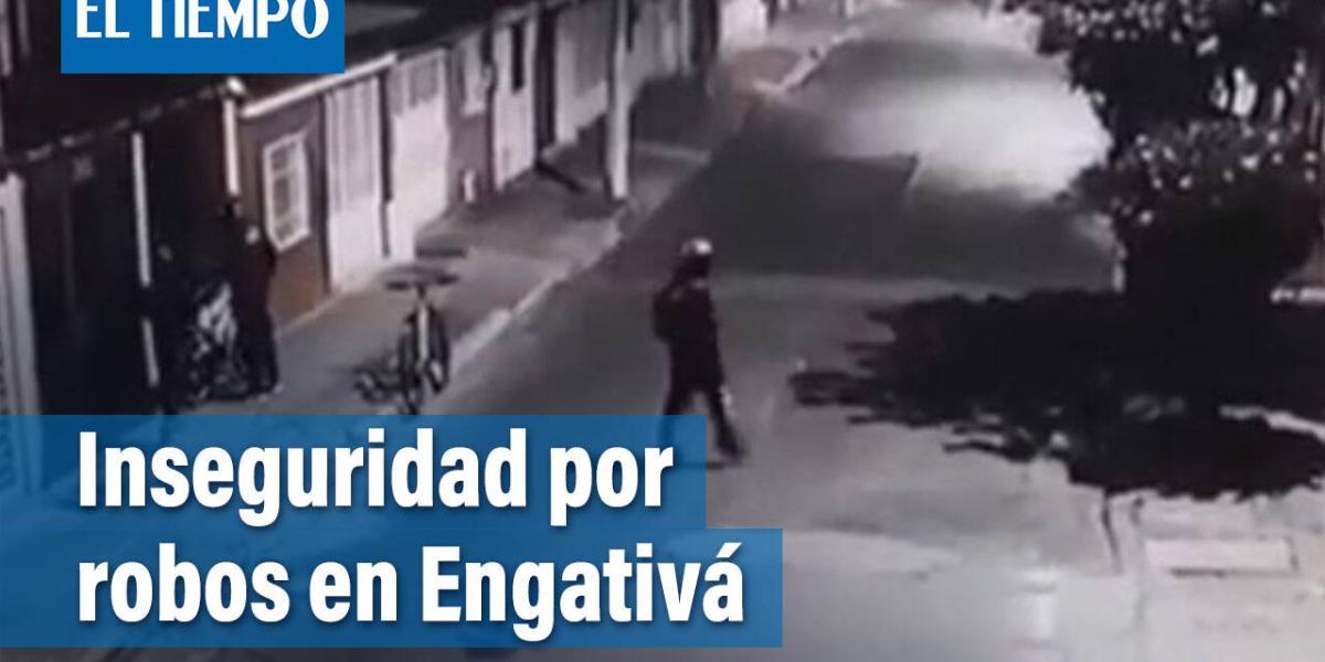 Vecinos de Engativá temen salir de sus casas por 4 ladrones
