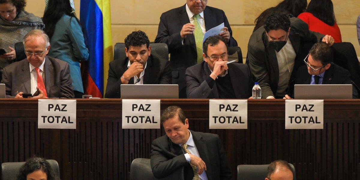 Paz total de Petro: Ley 418 termina su trámite en el Congreso