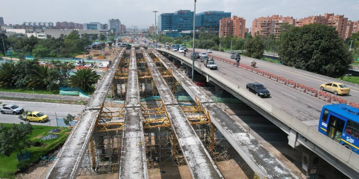 Bogotá: el puente de la 68 con 26 empezará a operar a principios de 2023