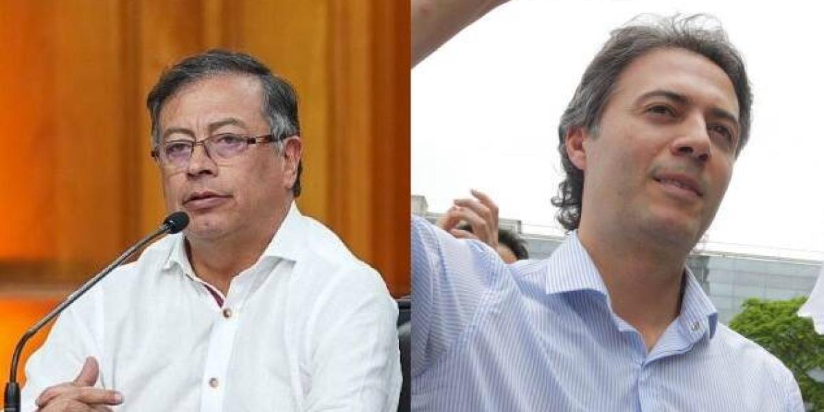 El presidente, Gustavo Petro, y el alcalde de Medellín, Daniel Quintero, sostenían un apoyo político.