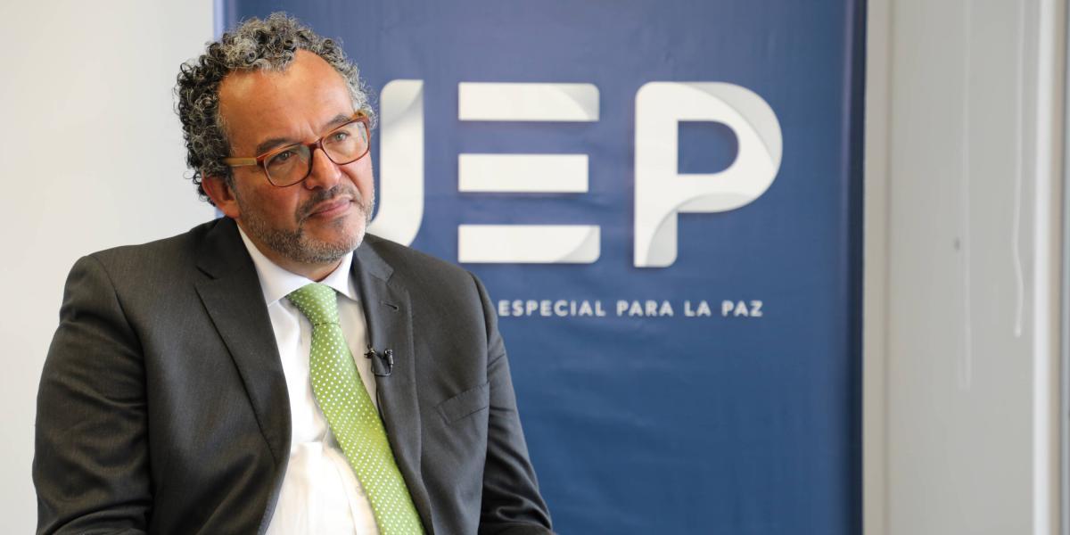 Roberto Vidal, presidente de la JEP