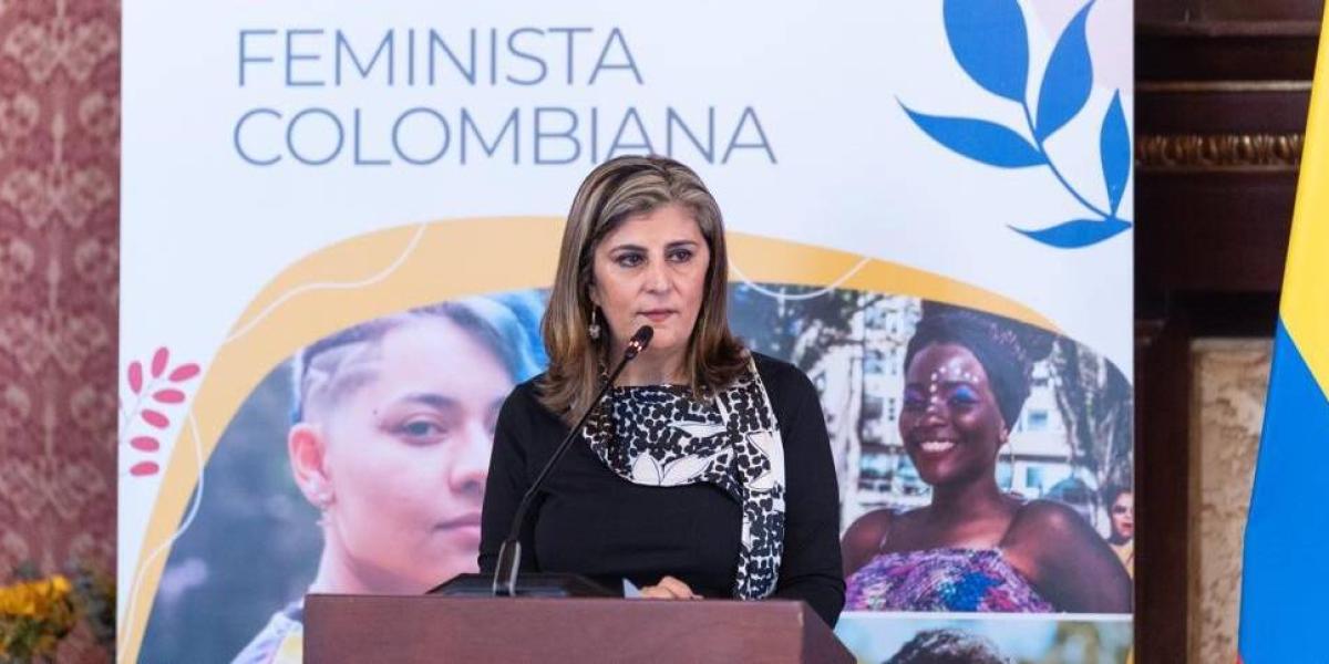 La viceministra de Asuntos Multilaterales de Colombia, Laura Gil.