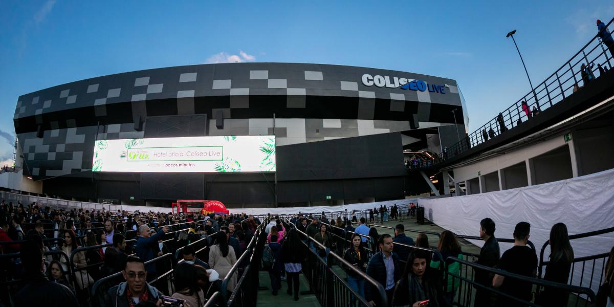 El Coliseo Live, ubicado en la calle 80, tiene capacidad para 22.000 personas.
