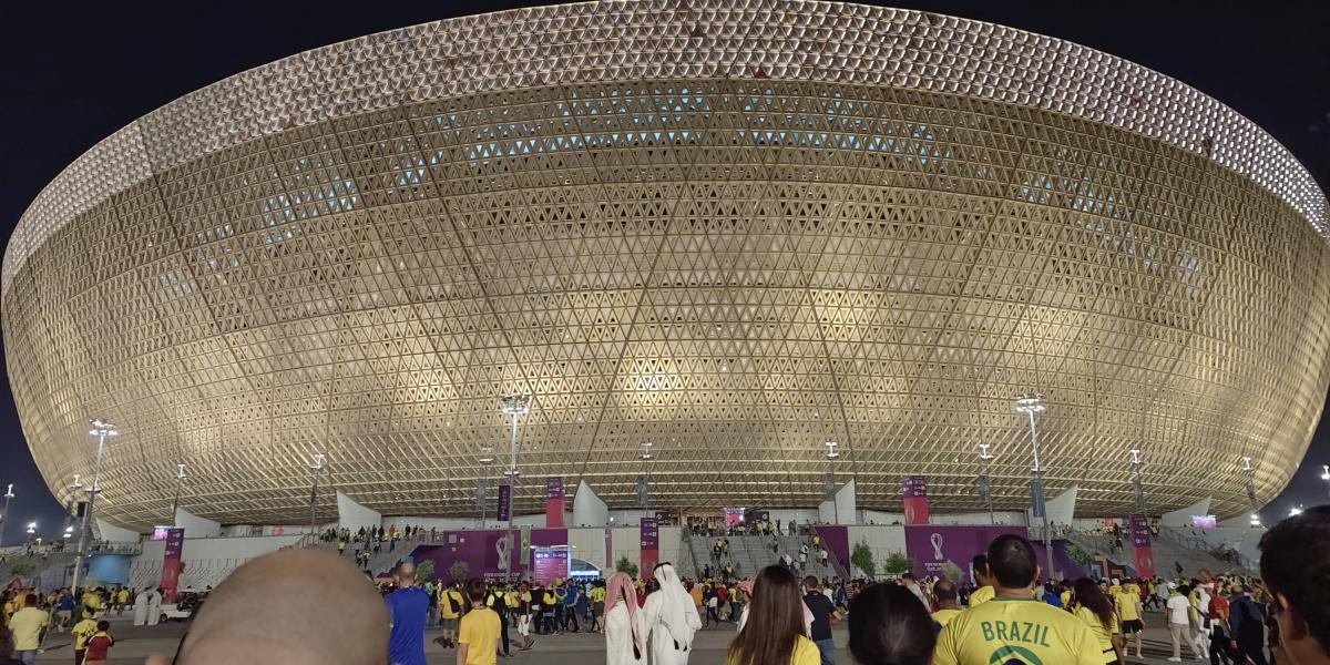 Estadio de Lusail, construido para el Mundial y sede de la gran final.