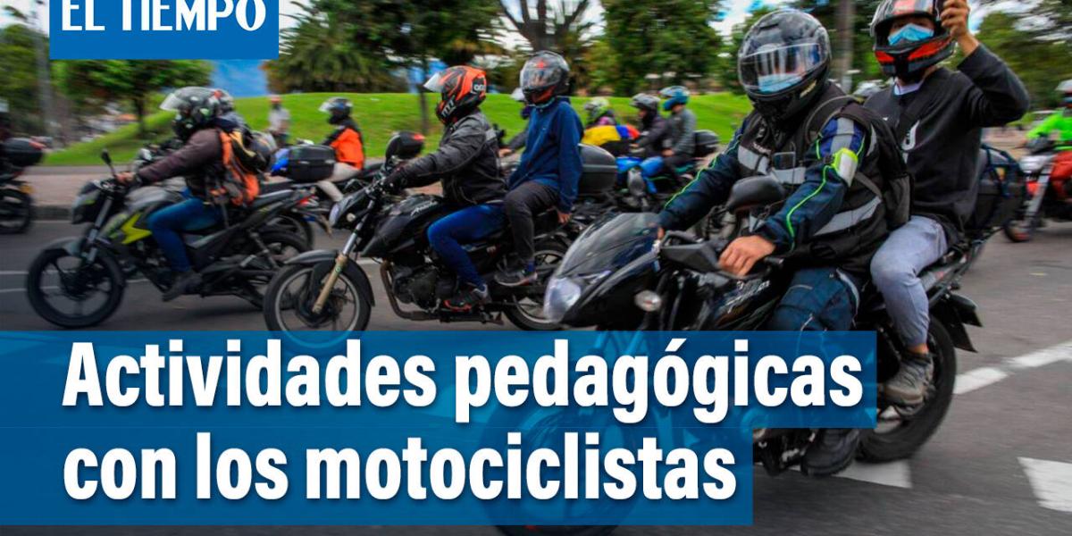 Actividades pedagógicas con los motociclistas