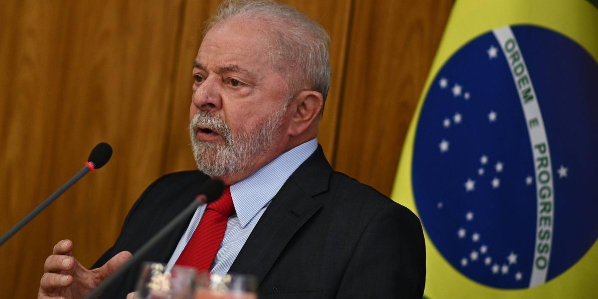 Presidente de Brasil, Luiz Inácio Lula da Silva.