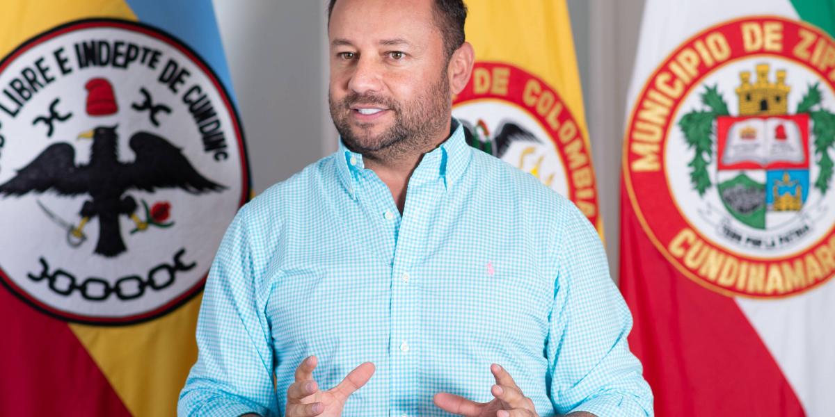 Wilson García Fajardo, alcalde de Zipaquirá.