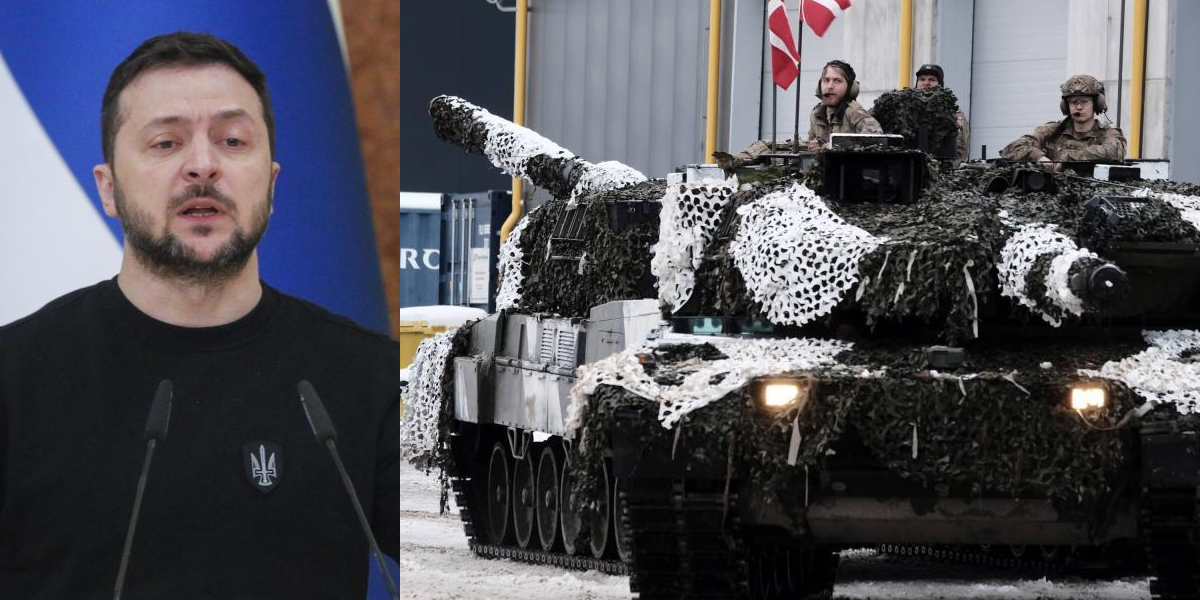 Alemania anunció que entregará a Ucrania 14 tanques.