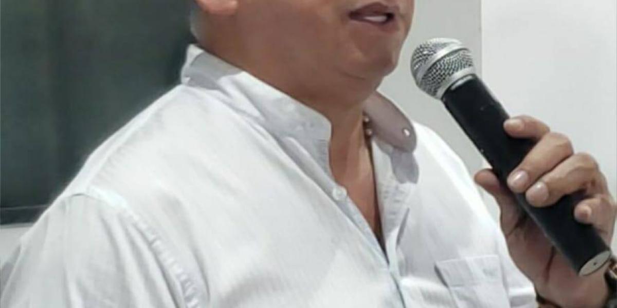 Máximo Noriega es dirigente político en el Atlántico del Pacto Histórico.