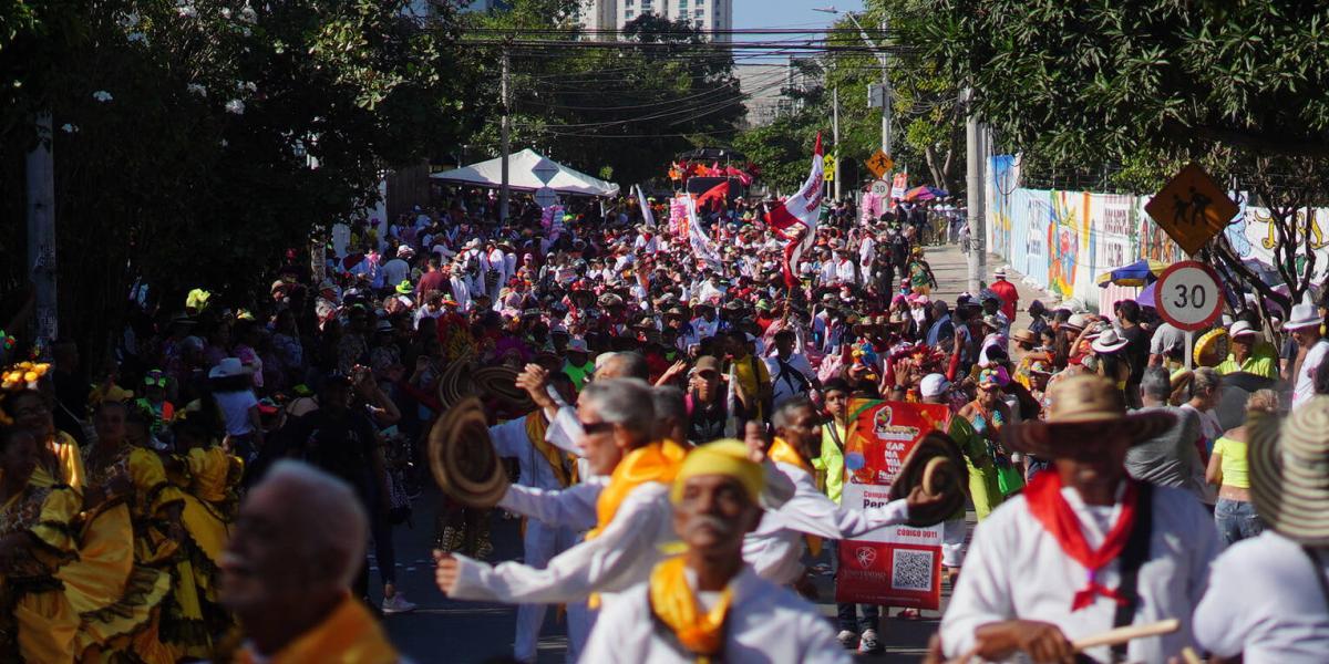 Gran Parada Carlos Franco en el Carnaval de Barranquilla.