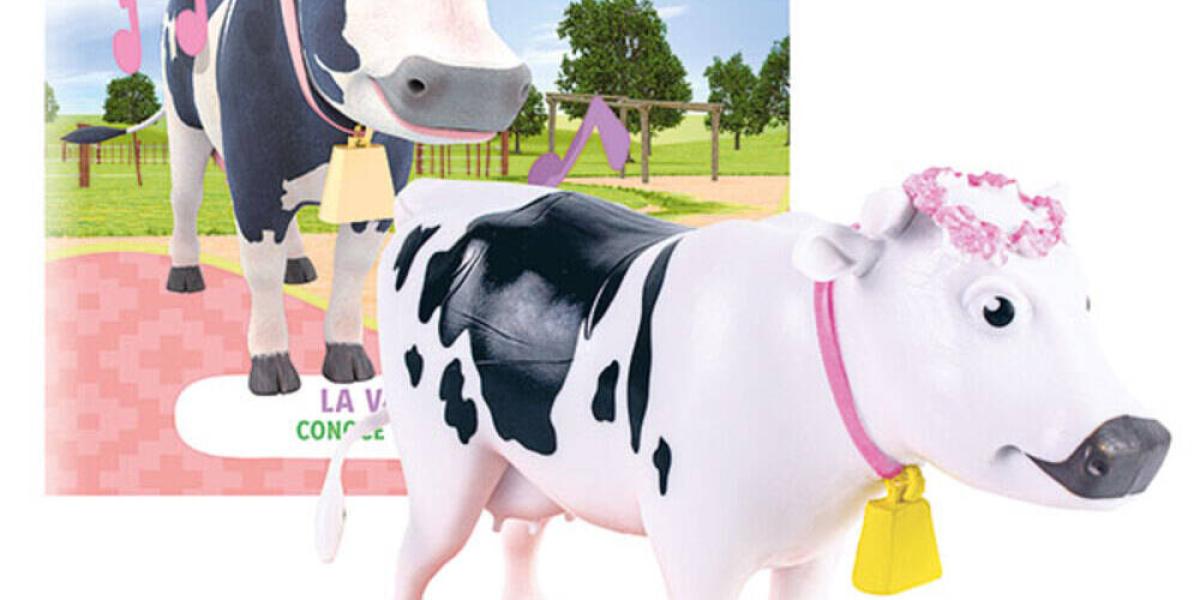 La vaca Lola llega a La Granja de Zenón