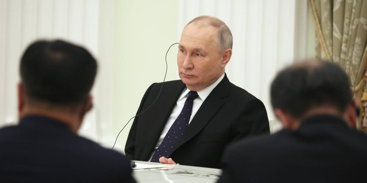 Vladimir Putin, mandatario de Rusia.