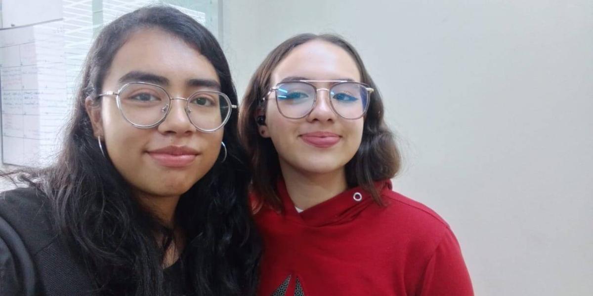 Valentina Pereira y Lizeth Muñoz, creadoras de ‘EnPOWERados’.