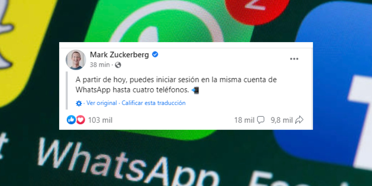 Whatsapp Ahora Permite Usar La Misma Cuenta En Cuatro Teléfonos 5460