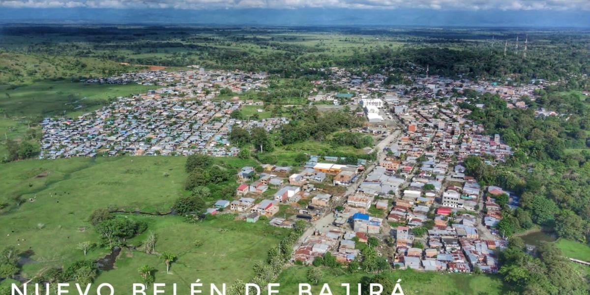 Nuevo Belén de Bajirá, el municipio que enfrenta a Antioquia con Chocó