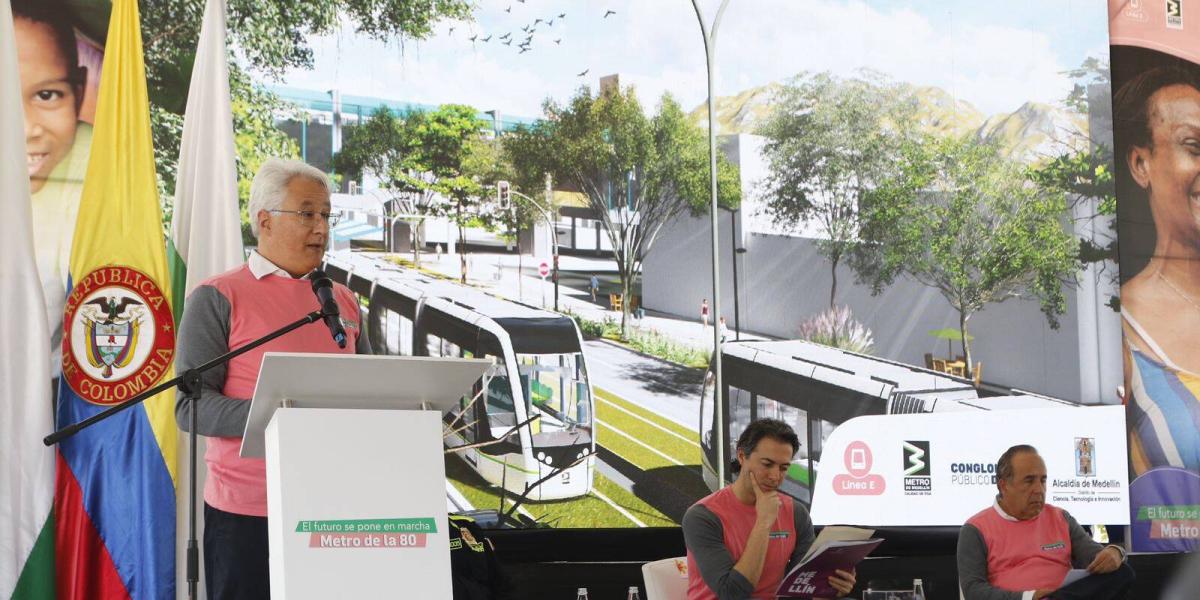 Firman acta de inicio de obras del Metro de Medellín