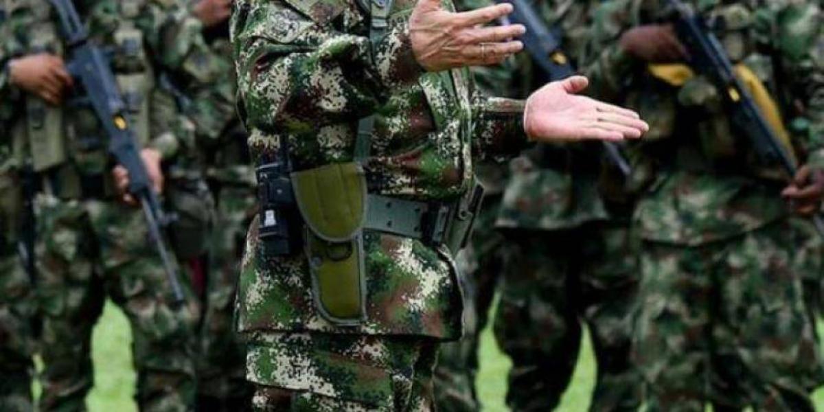 Los soldados están en el sur de Cauca.