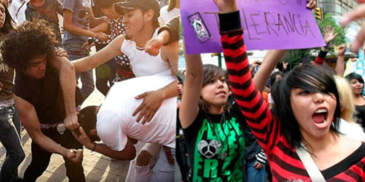 Emos salen a protestar exigiendo tolerancia en México (2008).
