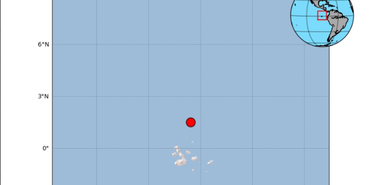 Las autoridades también descartaron riesgos por tsunami.