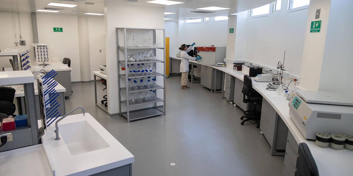 El nuevo laboratorio cuenta con unidades de nivel 3 de bioseguridad.