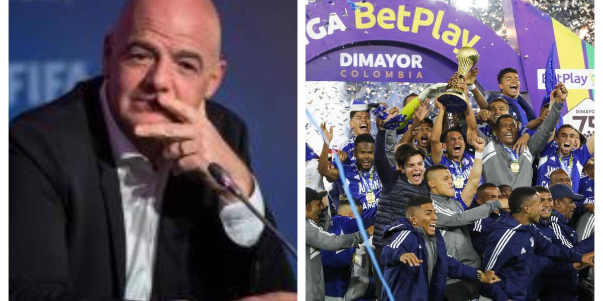 Fifa felicita con una carta a Millonarios por ser campeón de la Liga ...
