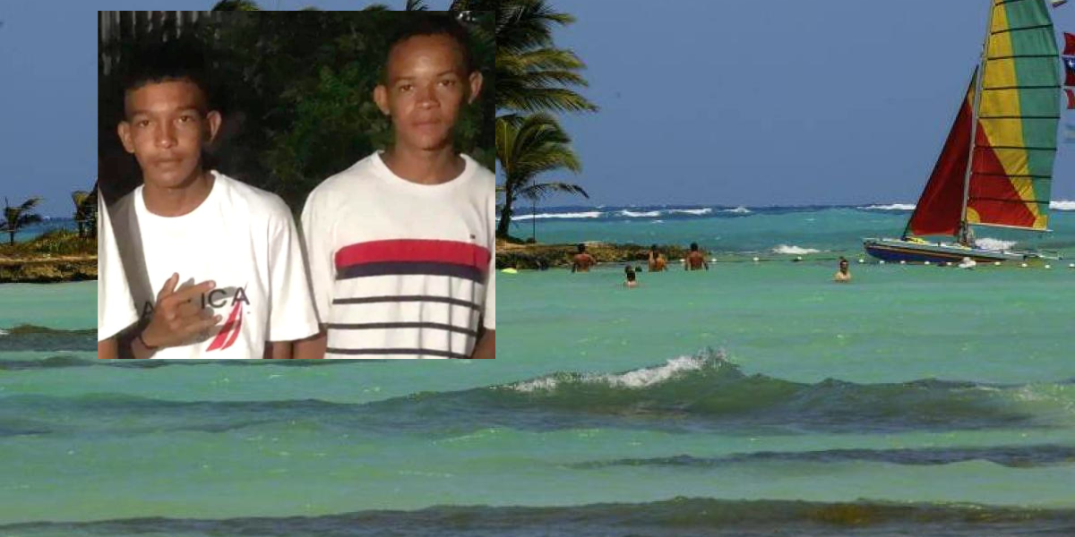 Junior y Camilo, los niños desaparecidos en San Andrés.