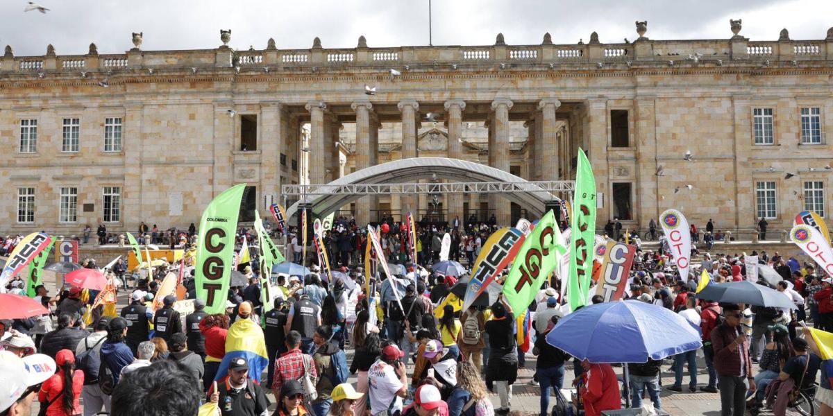 Marchas en Colombia hoy EN VIVO a favor de Petro: Día de la ...